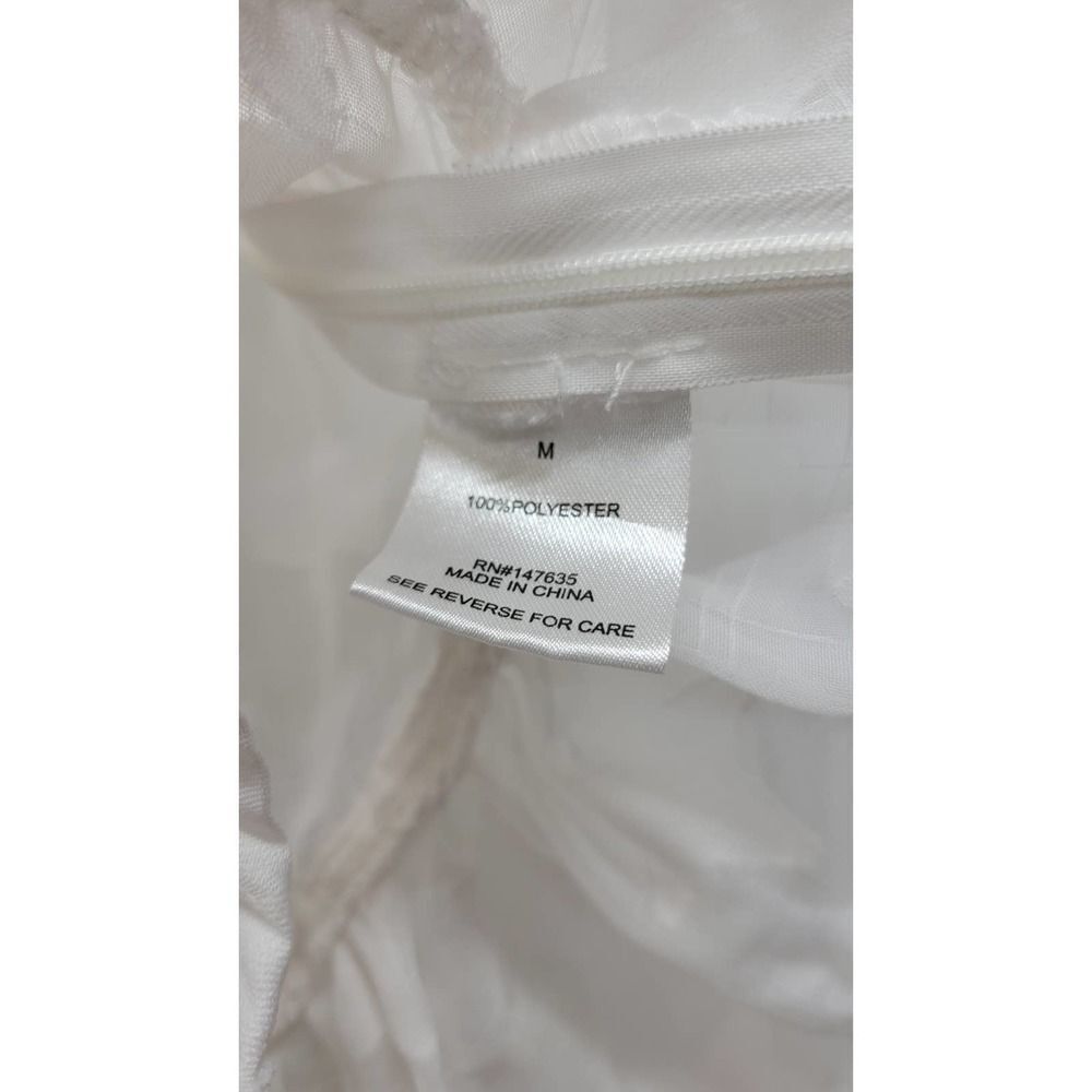 Ivory Ruffle Top Sheer Medium - Picture 4 of 6